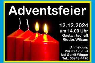 Adventsfeier