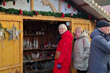 St&ouml;bern in den Weihnachtsbuden