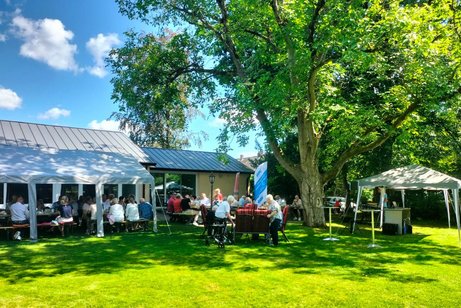Sch&ouml;ne Stunden beim Sommerfest