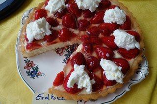 Erdbeerkuchen