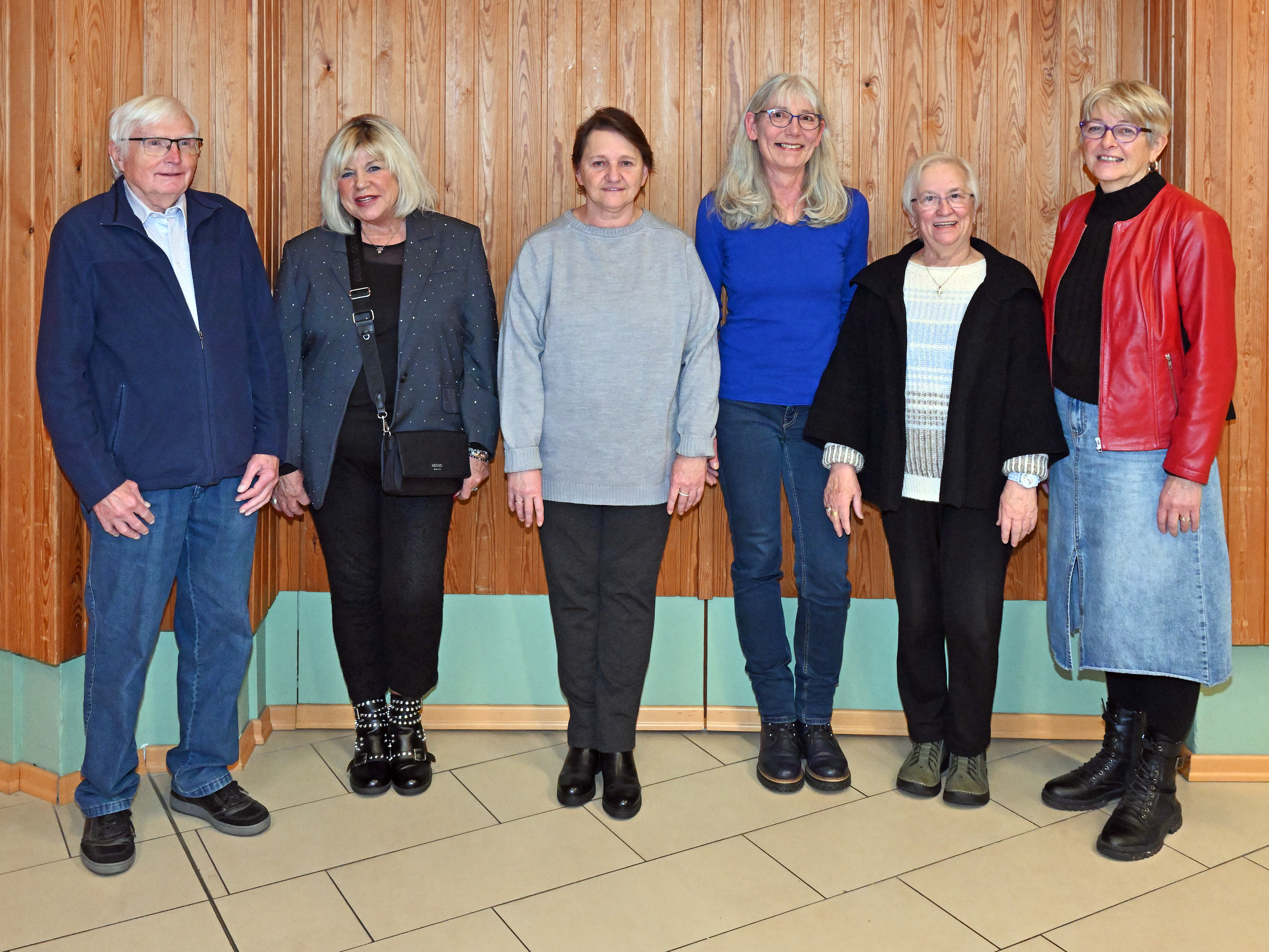 Gruppenfoto des Ortsvorstands