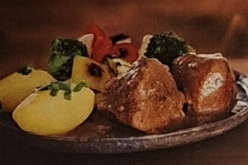 Snirte Braten mit Kartoffeln und Gem&uuml;se