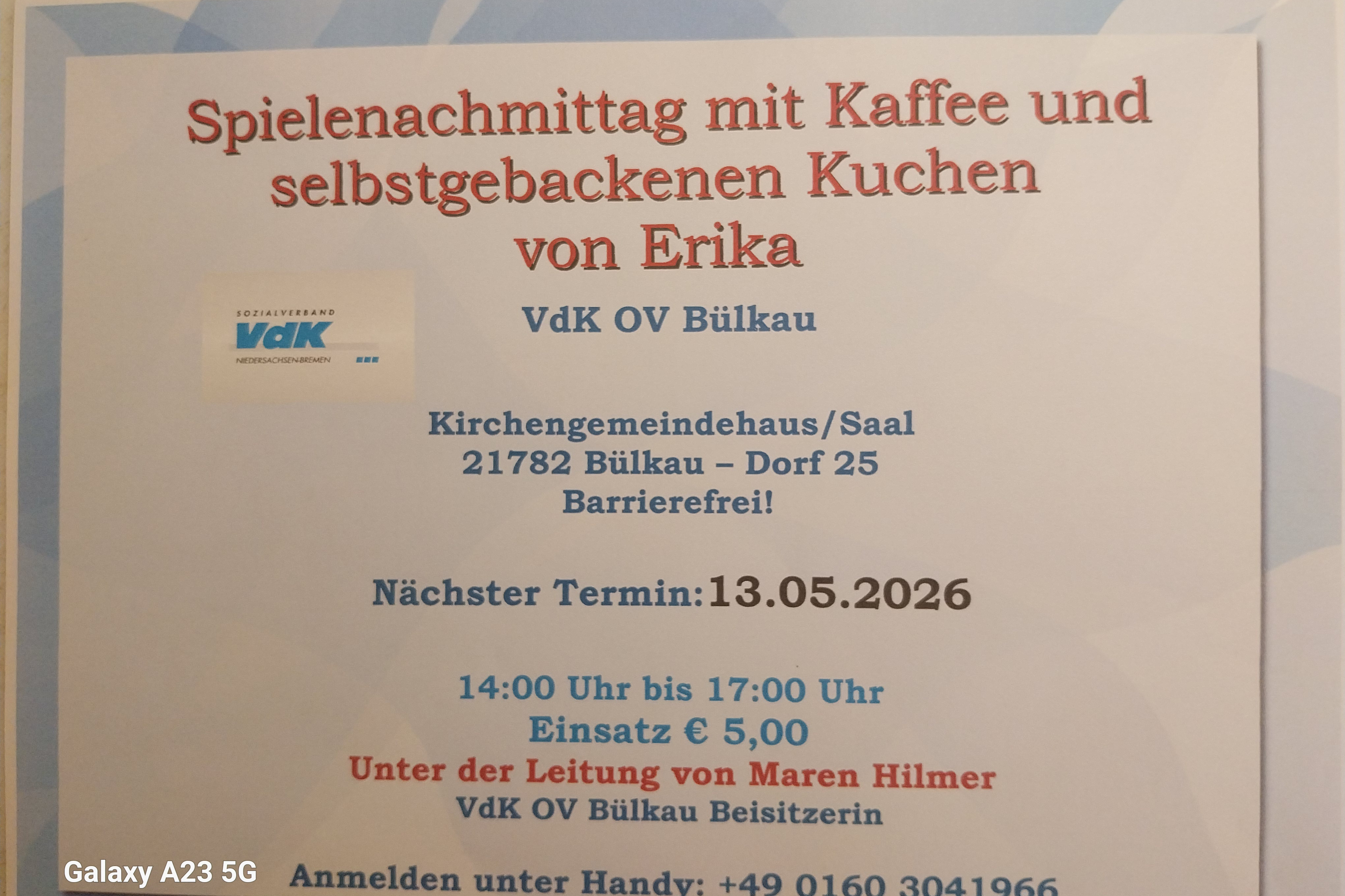 Ankündigung Ankündigung