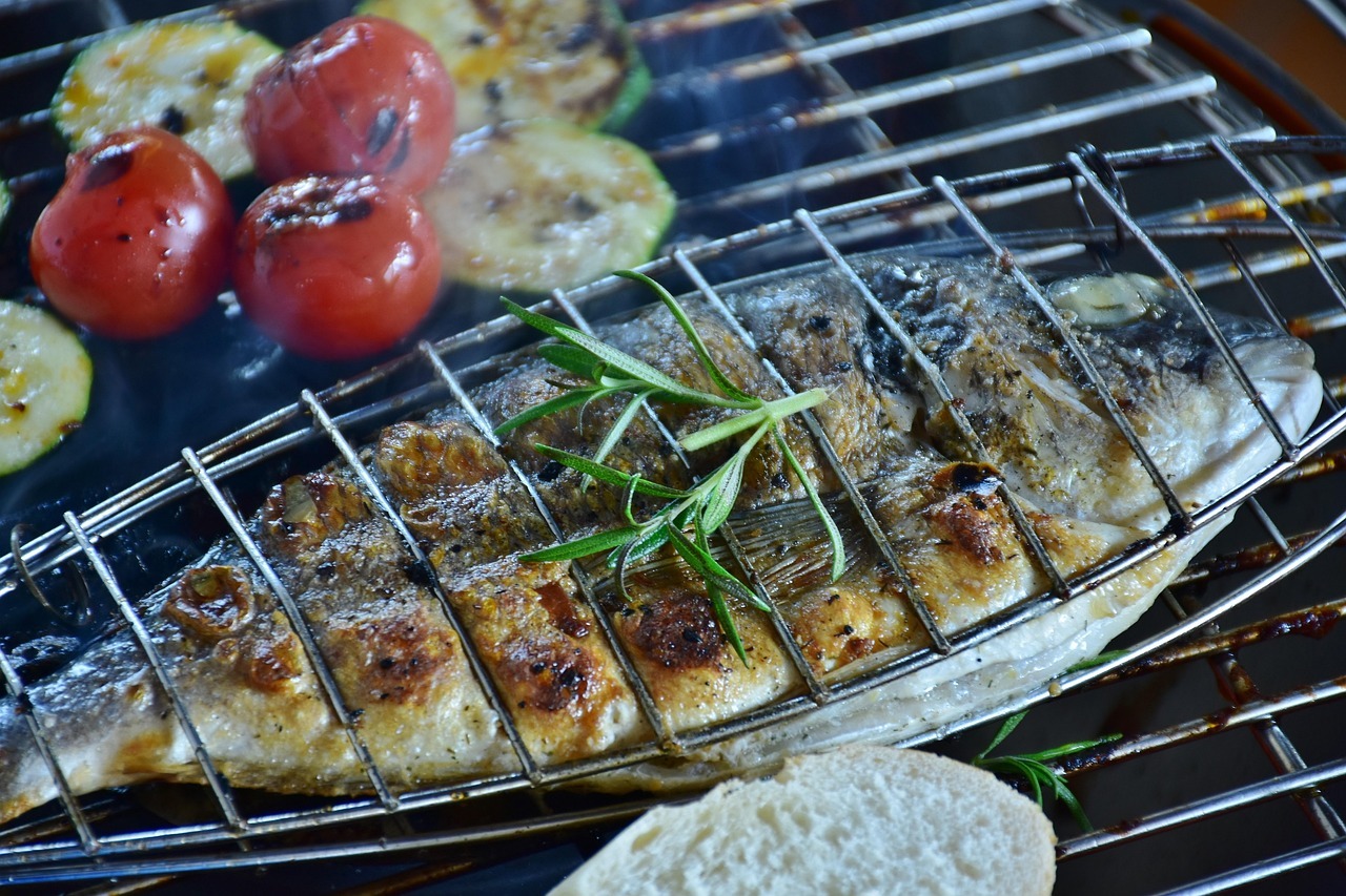 Schöner Grillnachmittag