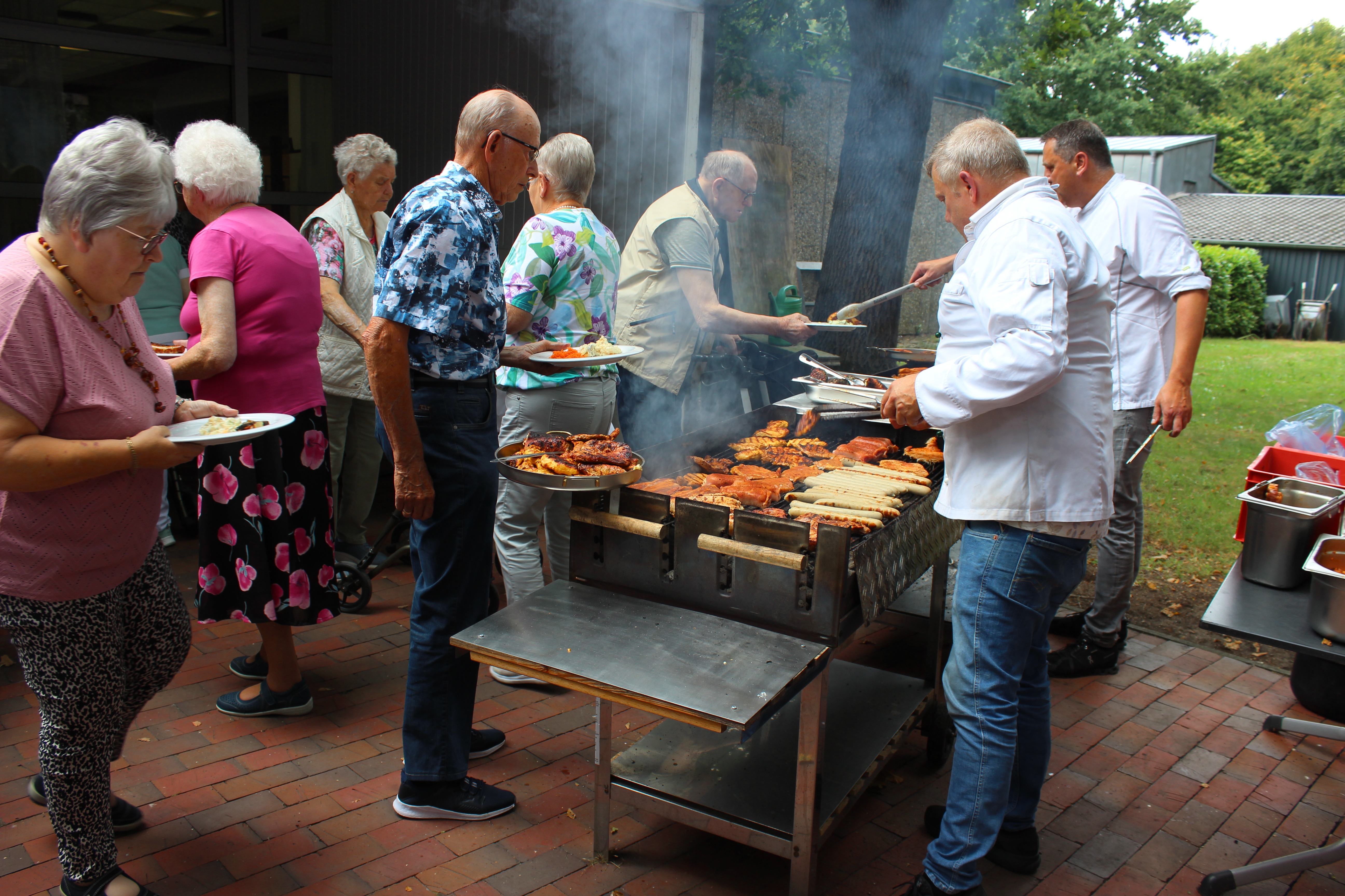 Grillen unter Freunden
