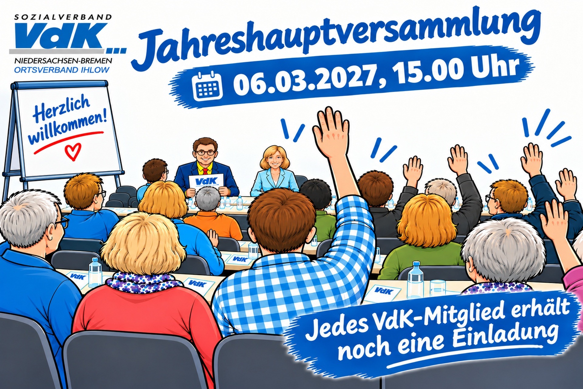 Ank&uuml;ndigung Jahreshauptversammlung 2027
