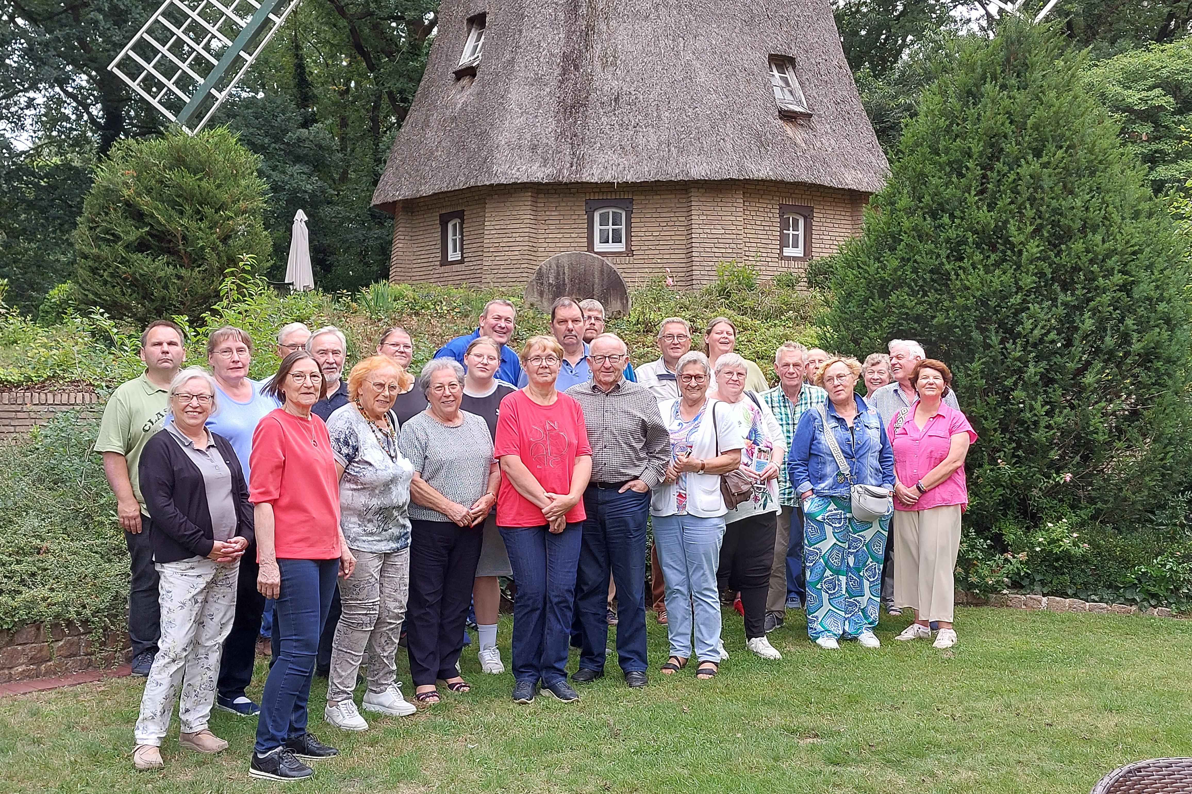 Aselager Mühle Nach dem Kaffeetrinken in der Aselager Mühle