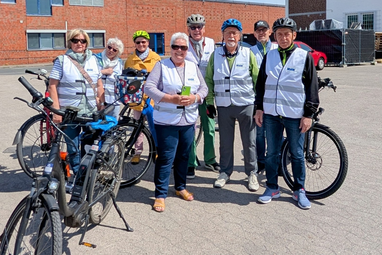 Fahrradgruppe des VdK Rotenburg