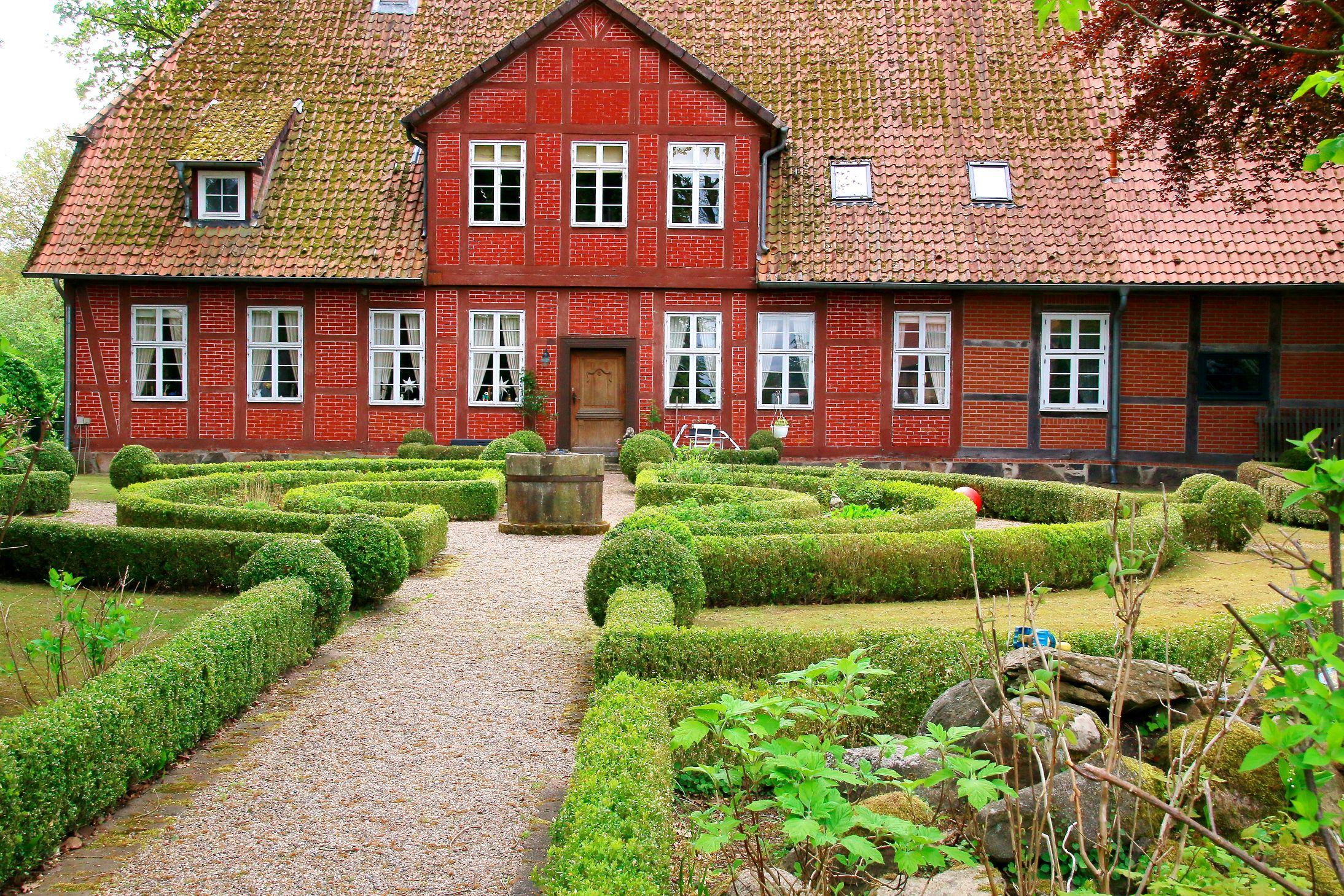 Müden an der Oertze Wohnhaus mit Barockgarten