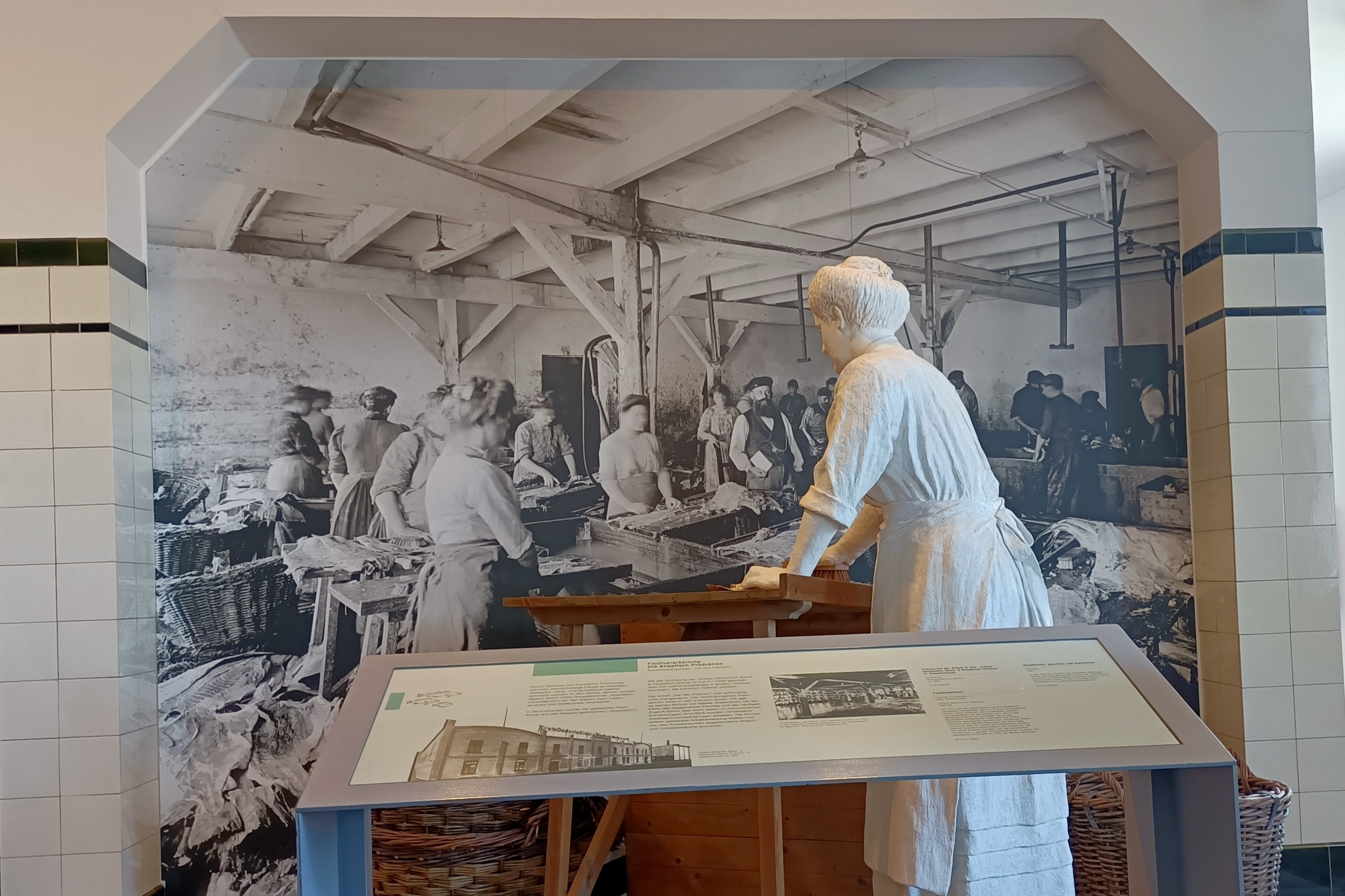 Fischarbeiterinnen in den 1920er Jahren, Historisches Museum Bremerhaven