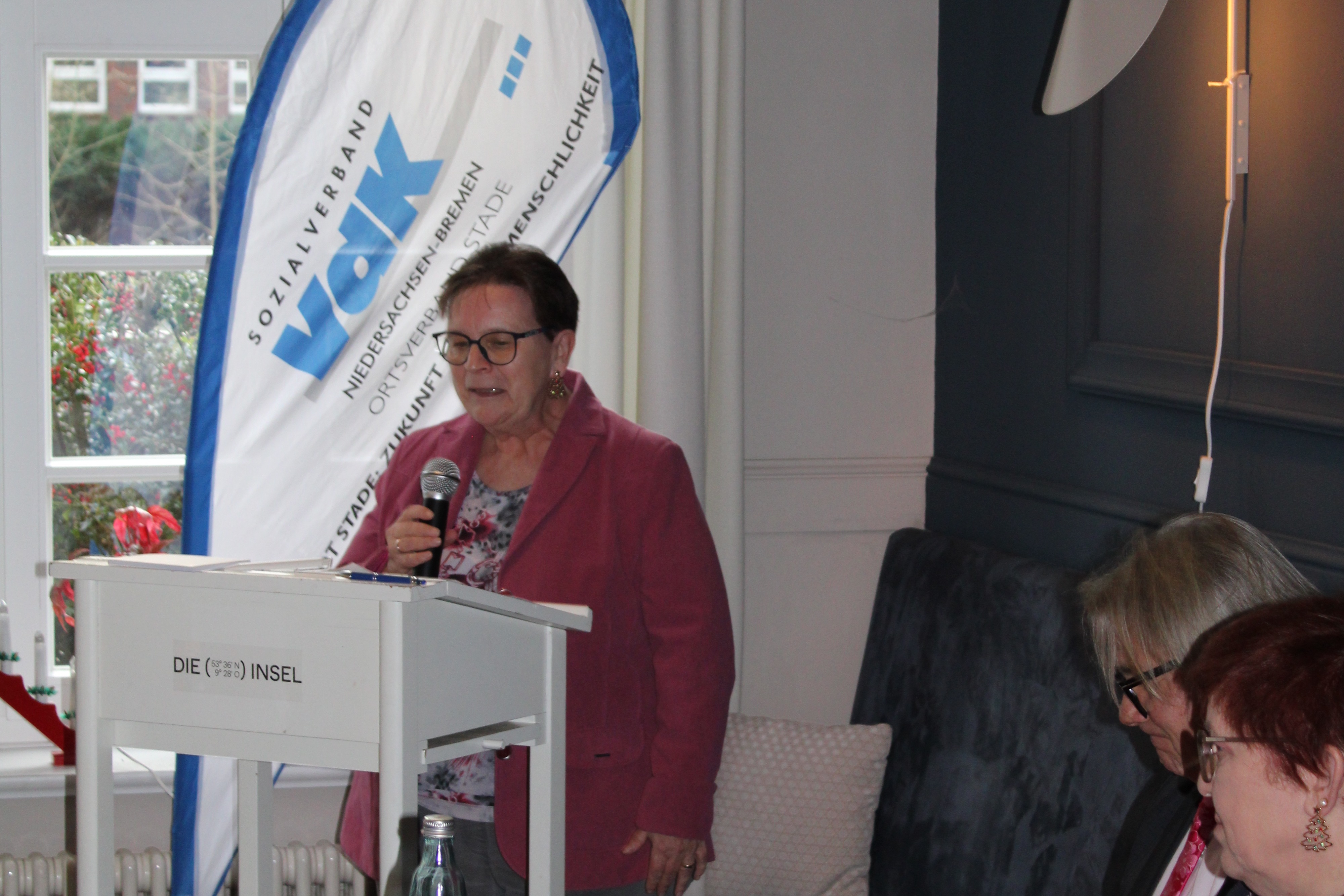 Begr&uuml;&szlig;ung durch die Vorsitzende