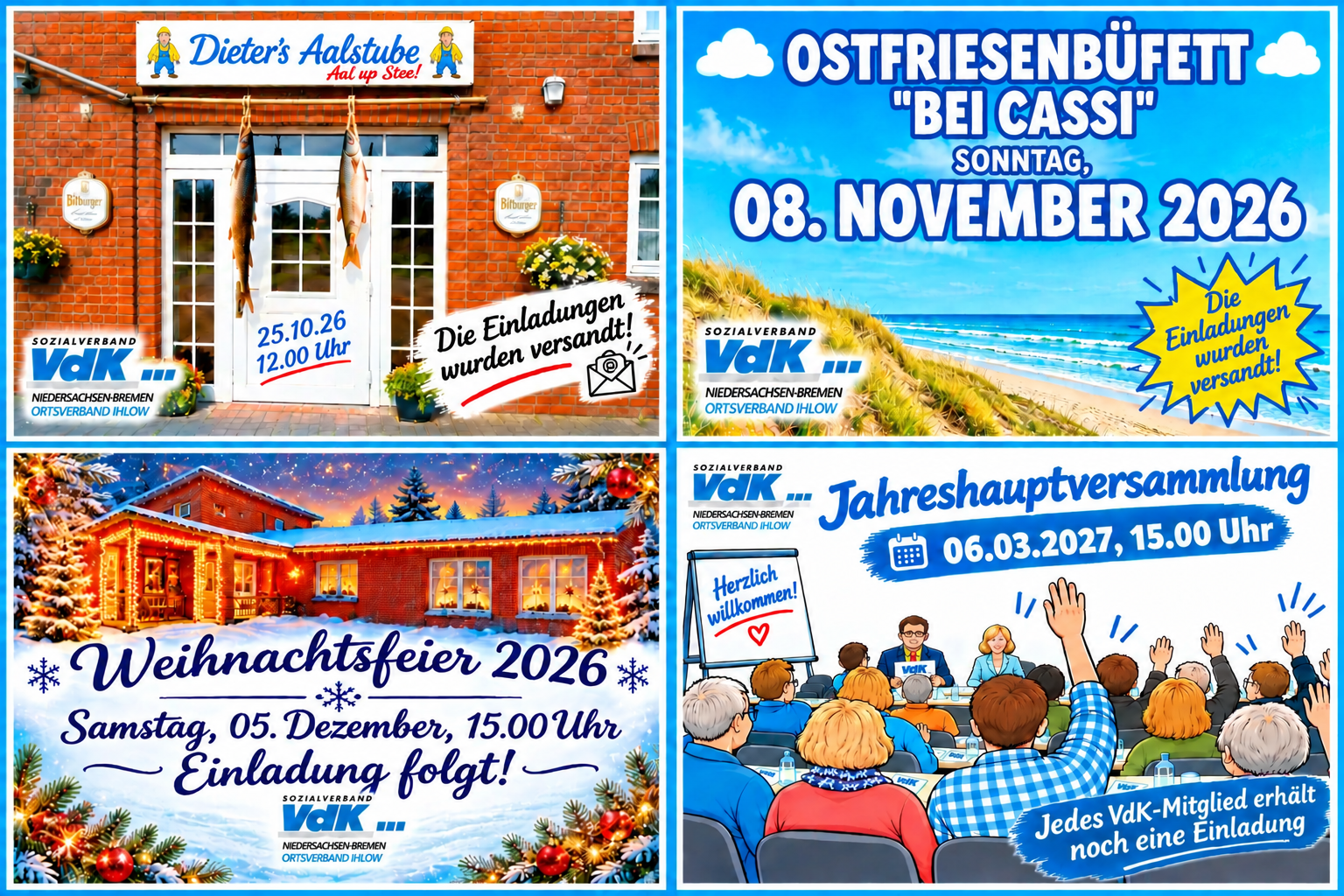 Veranstaltungs-Vorschau Oktober 2026 - M&auml;rz 2027