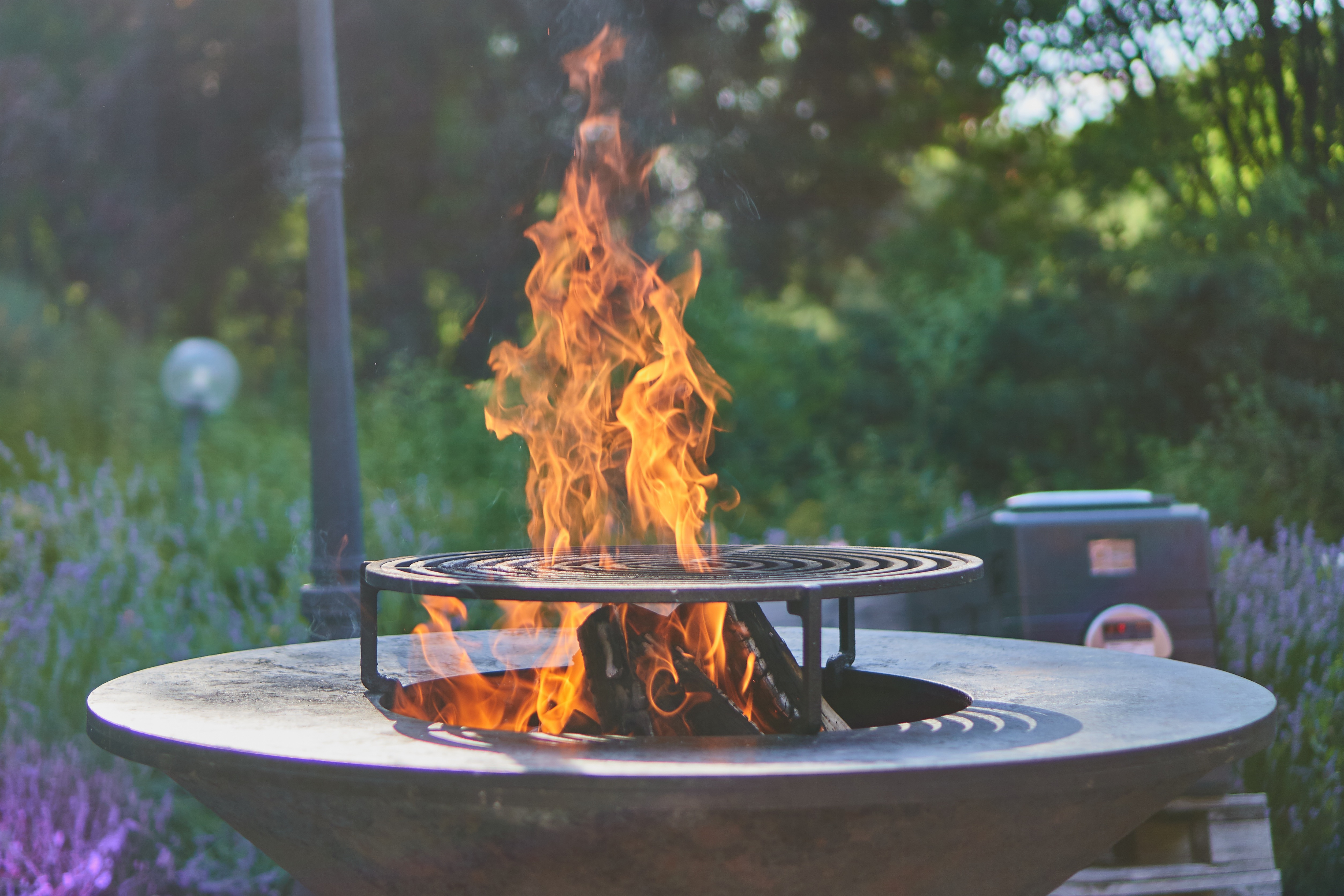 Der Grill erwacht zum Leben Der Grill erwacht zum Leben